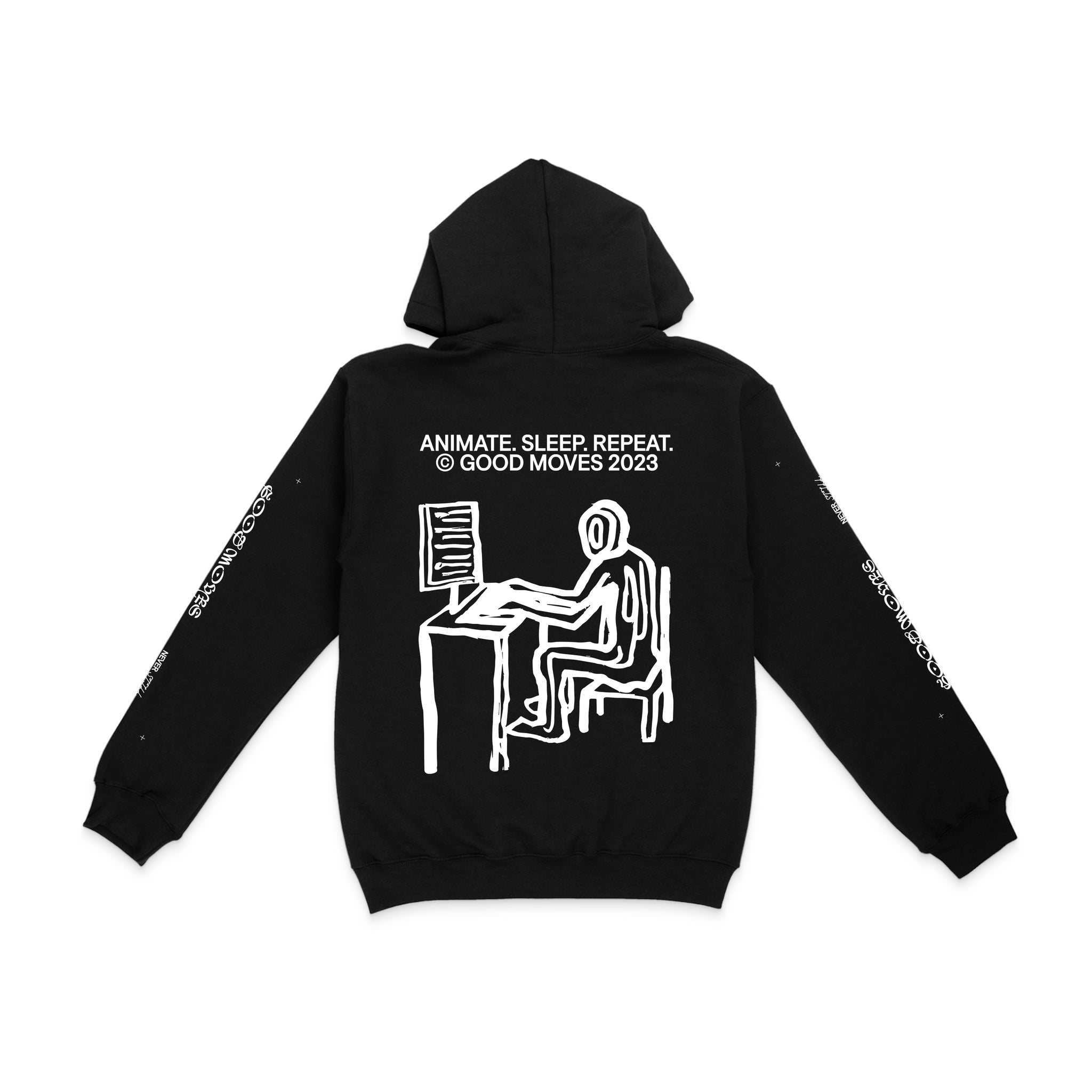 Animate. Sleep. Repeat. Hoodie